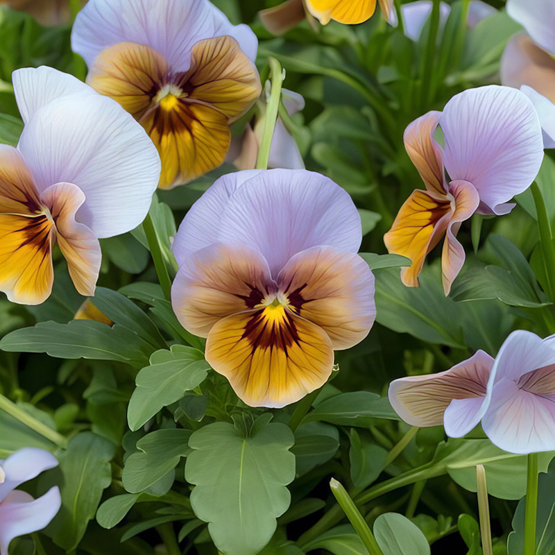 VIOLA CARAMEL LILAC BRONZE