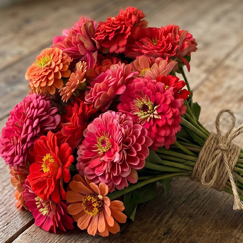 ZINNIA SUNSET MIXED