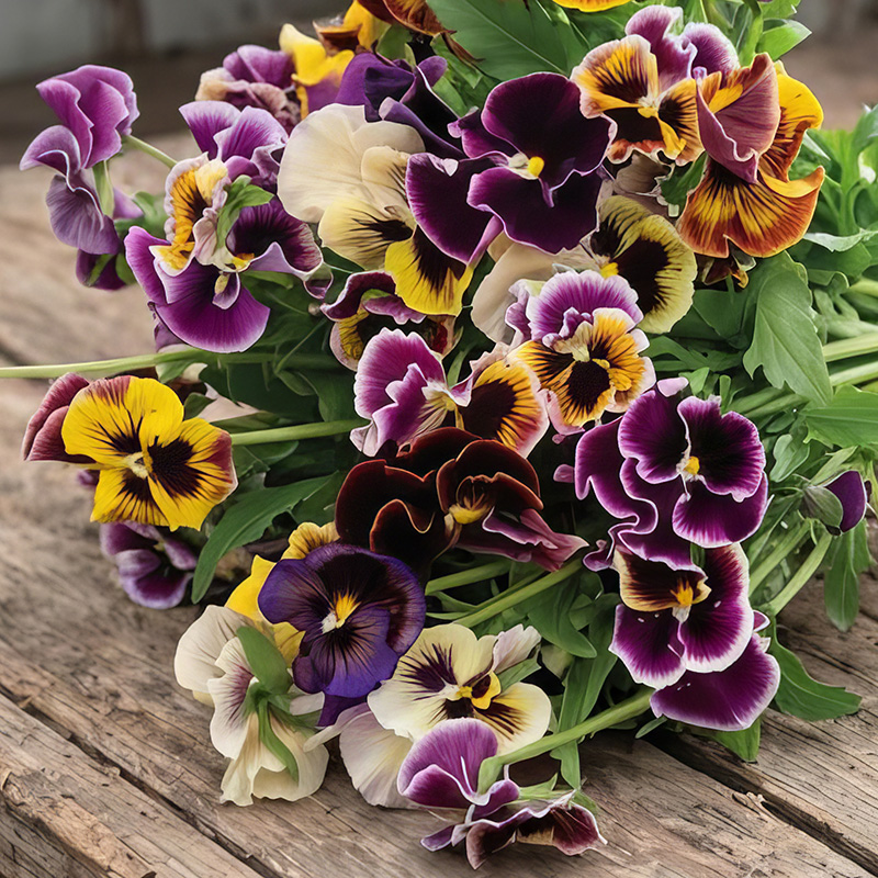PANSY ROCCO FRILLED MIX