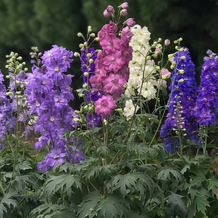 DELPHINIUM MINI STARS MIXED