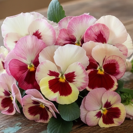 PANSY STRAWBERRY ORCHID